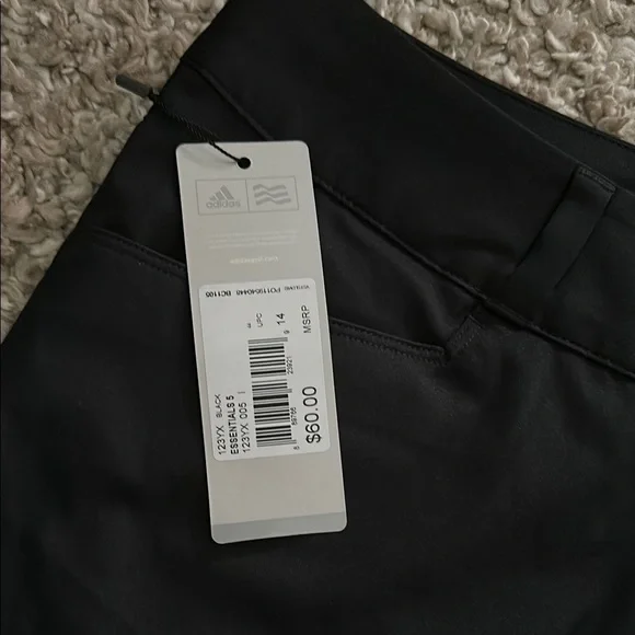 adidas Women's Black Athletic Shorts - Picture 2 of 4